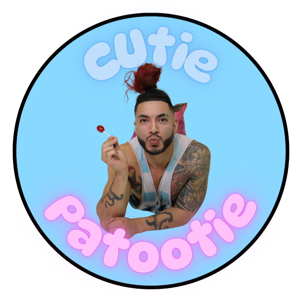 Patootya Cutie Patootie Sticker - Ney Ney Productions