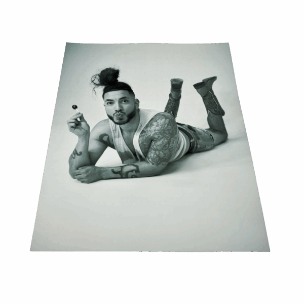 Angel Black & White 8x10 Photograph